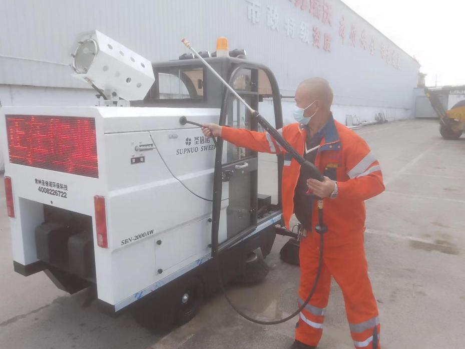 嵊州龙马快速清扫车